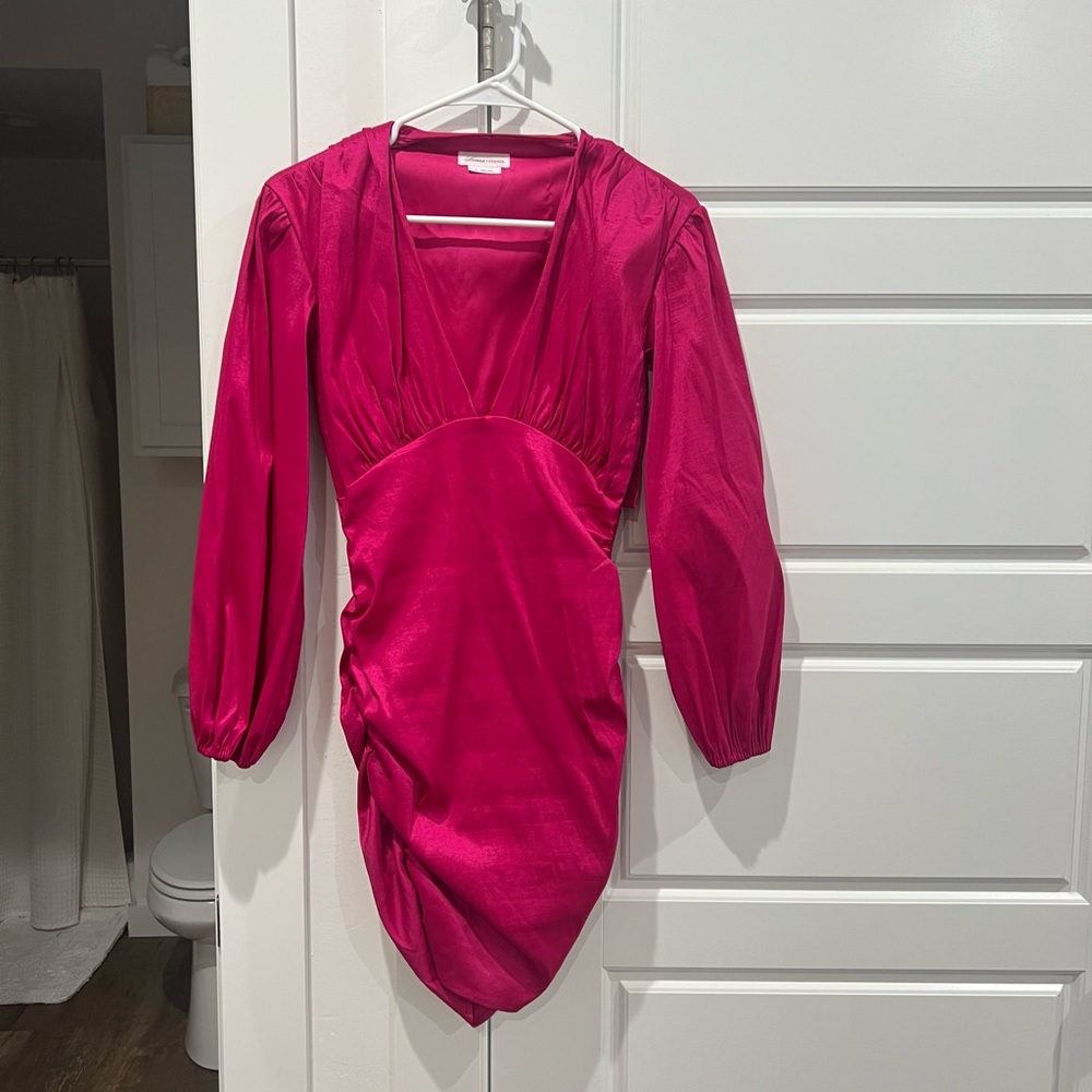 Lovers + Friends Dress Magenta Pink